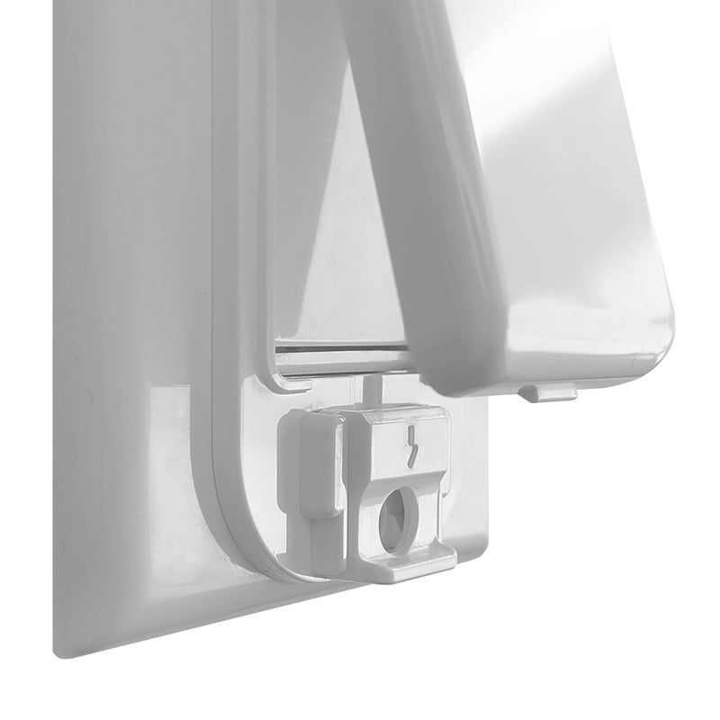 LRANFOW 4 Light Switch Guard Cover, Baby Proof Wall Switch Cover Guard For Rocker Light Switch Protects Your Lights Or Circuits From Being Accidentally Turned On Or Off - Image 2